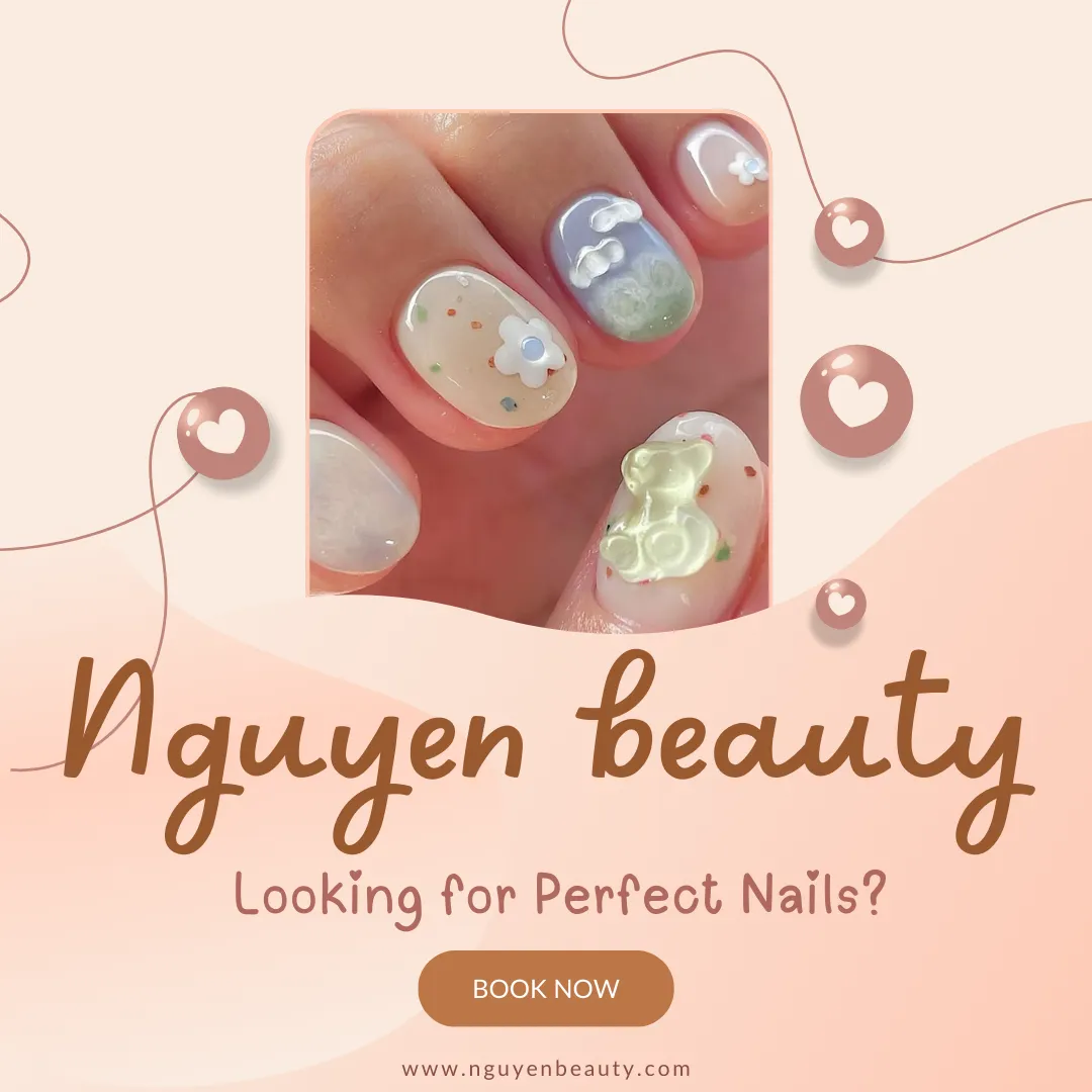 Nail Móng Ngắn Hiện Đại - Nghệ Thuật Tối Giản Lên Ngôi