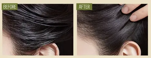 Sự khác biệt rõ rệt của mái tóc sau liệu trình gội đầu dưỡng sinh thảo dược